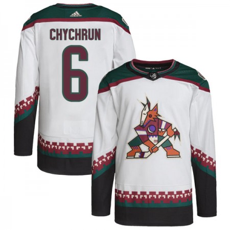 Arizona Coyotes Trikot Jakob Chychrun 6 Adidas Weiss Authentic - Herren